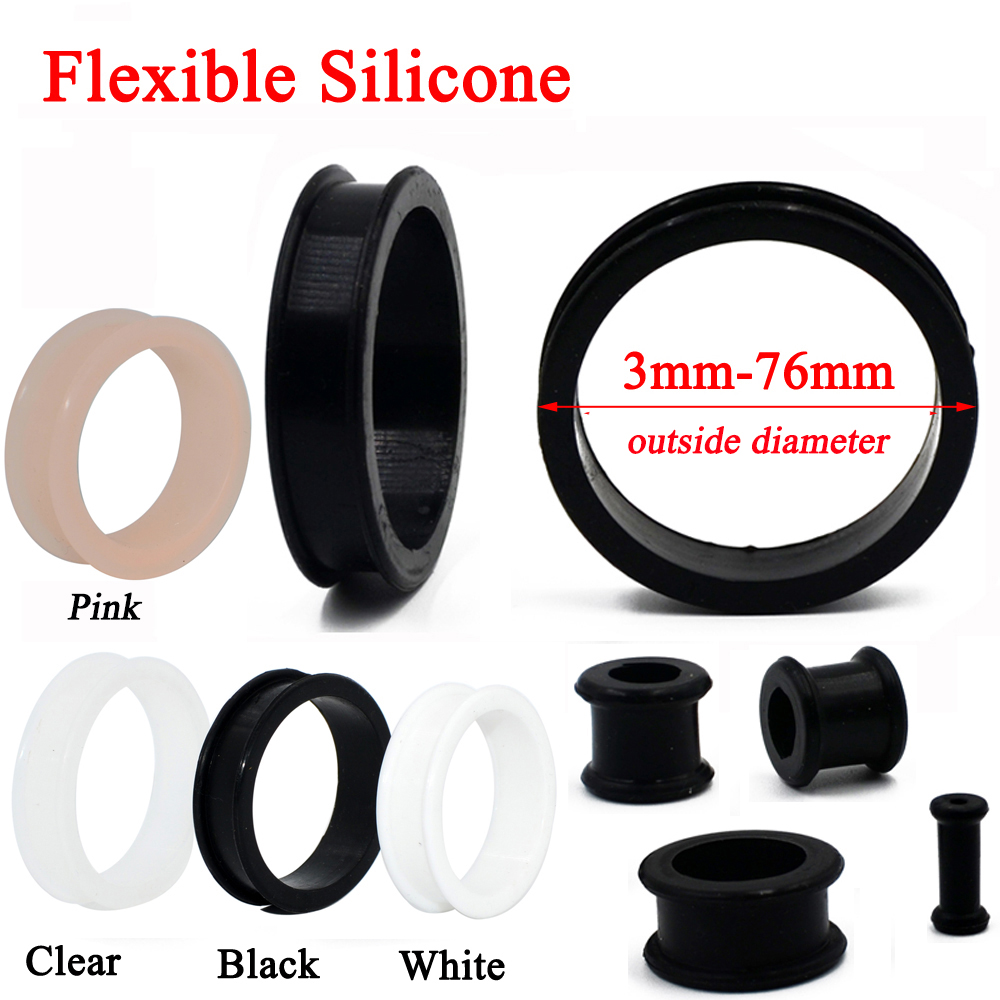 Body Jewelry Gauge Sizes - 1 пара 3 мм-76 мм, большой