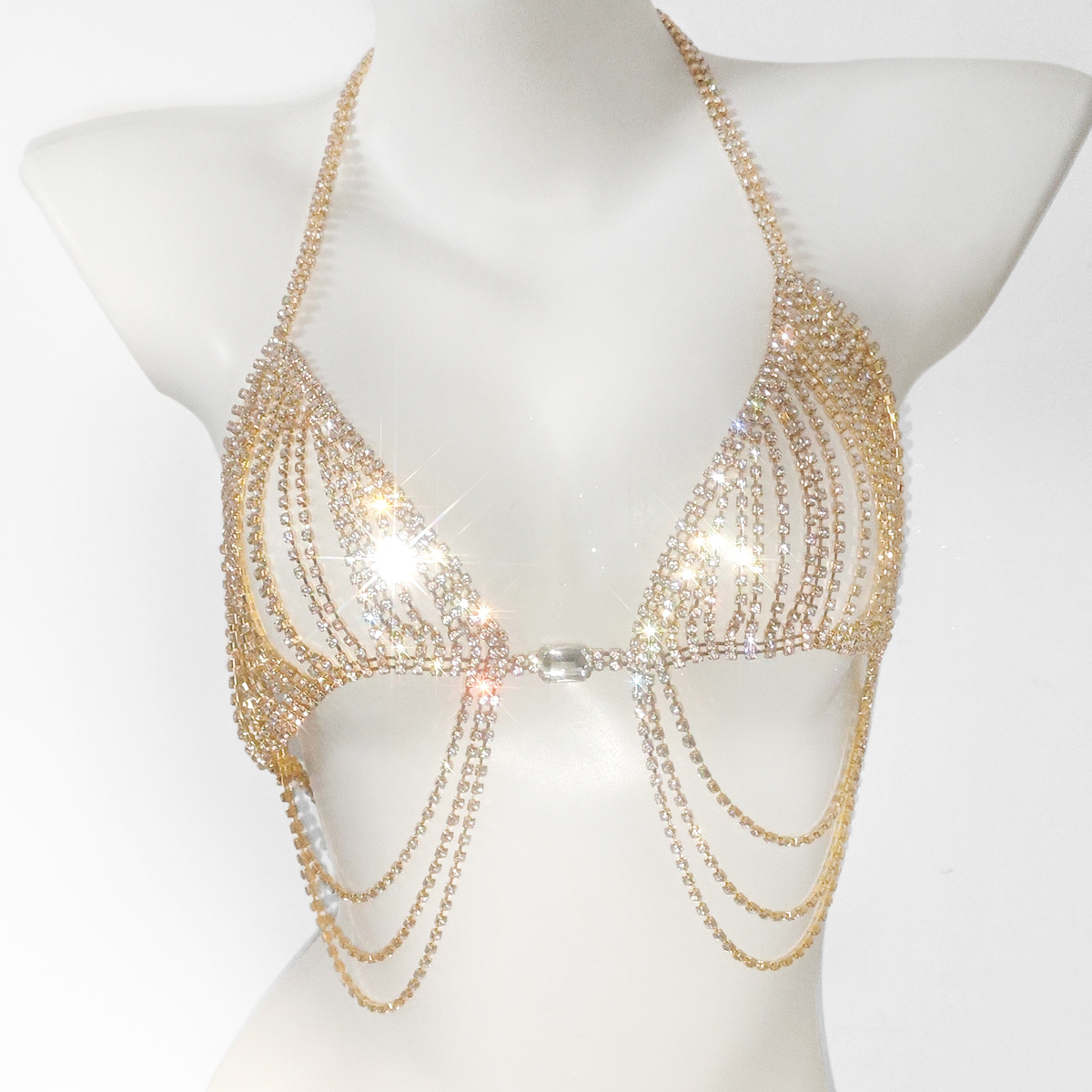 Модные сексуальные женские тру – обзор и цена Body Jewelry Bra
