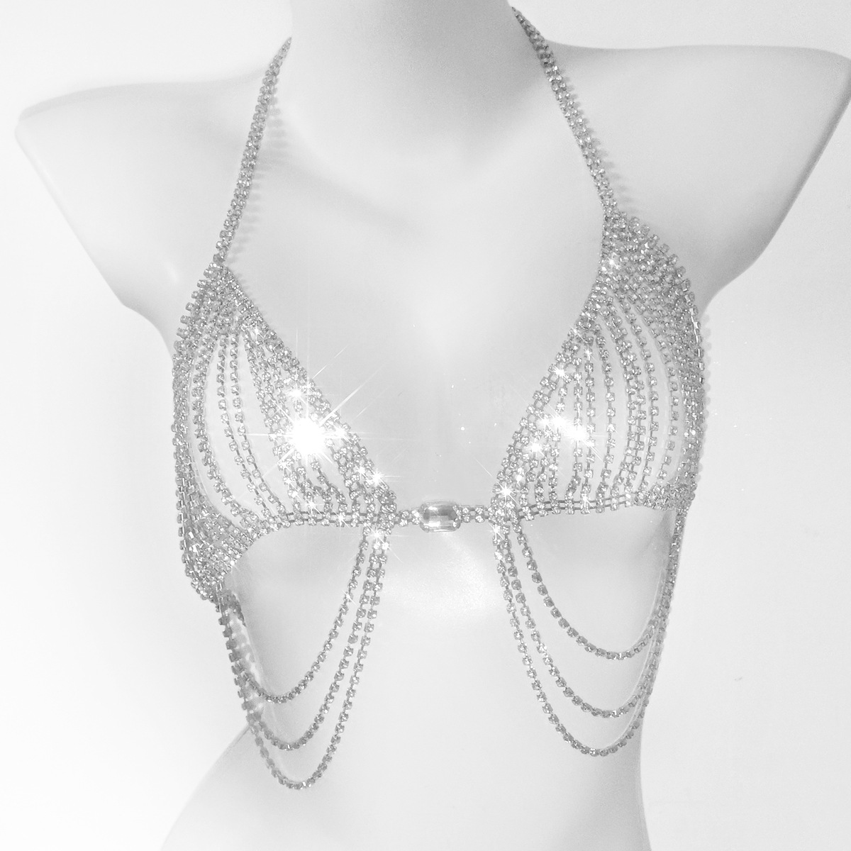 Модные сексуальные женские тру – обзор и цена Body Jewelry Bra