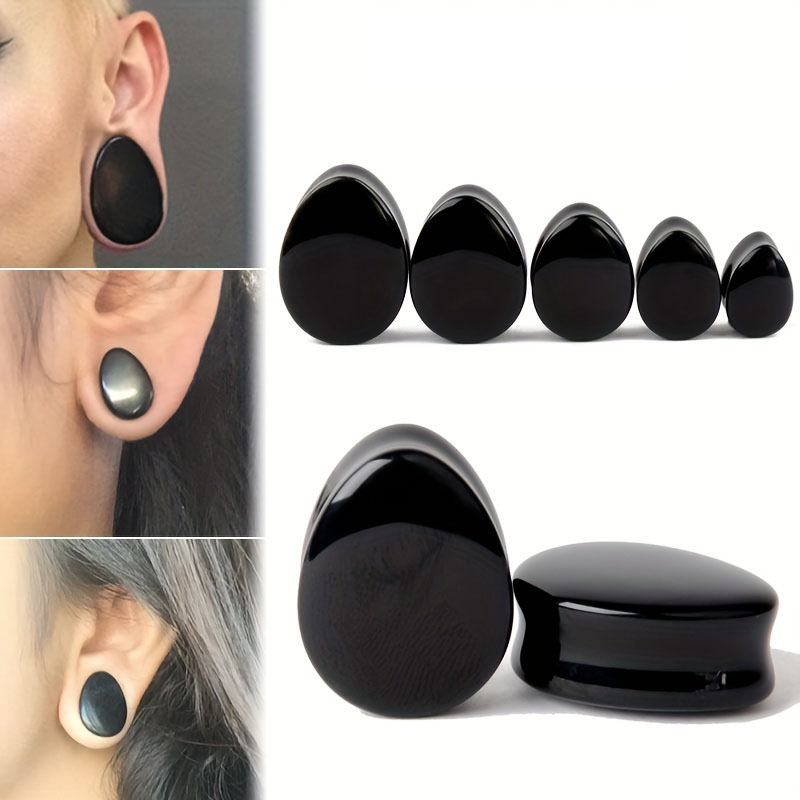 1 пара мужских капель воды фор – обзор и цена Body Jewelry Gauge Sizes