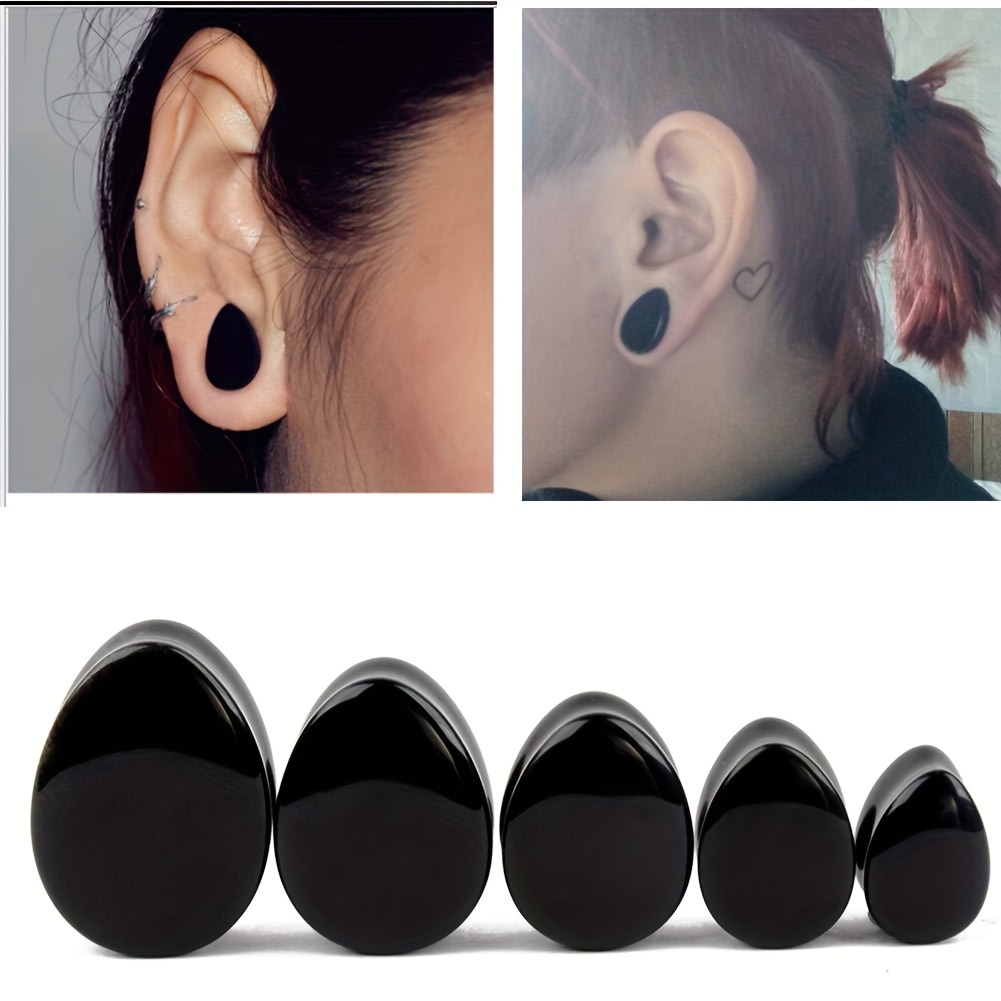 1 пара мужских капель воды фор – обзор и цена Body Jewelry Gauge Sizes