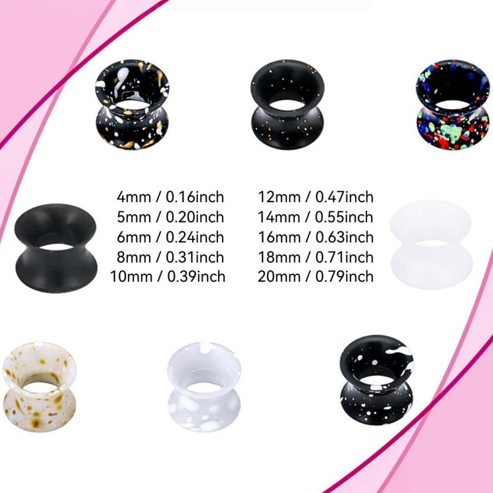 Силиконовые ушные измерители т – обзор и цена Body Jewelry Gauge Sizes