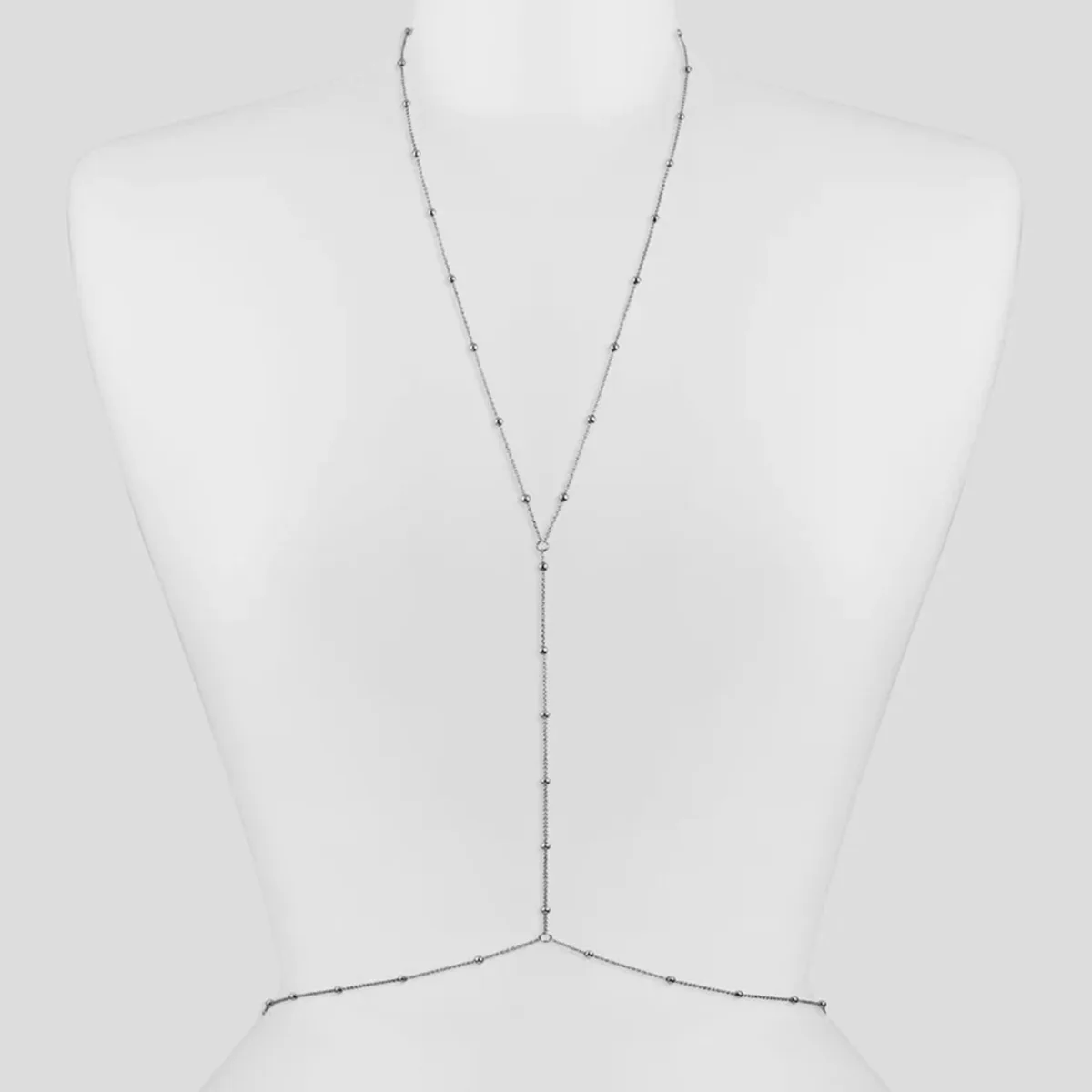 Модная простая цепочка с бусин – обзор и цена Body Jewelry Bra