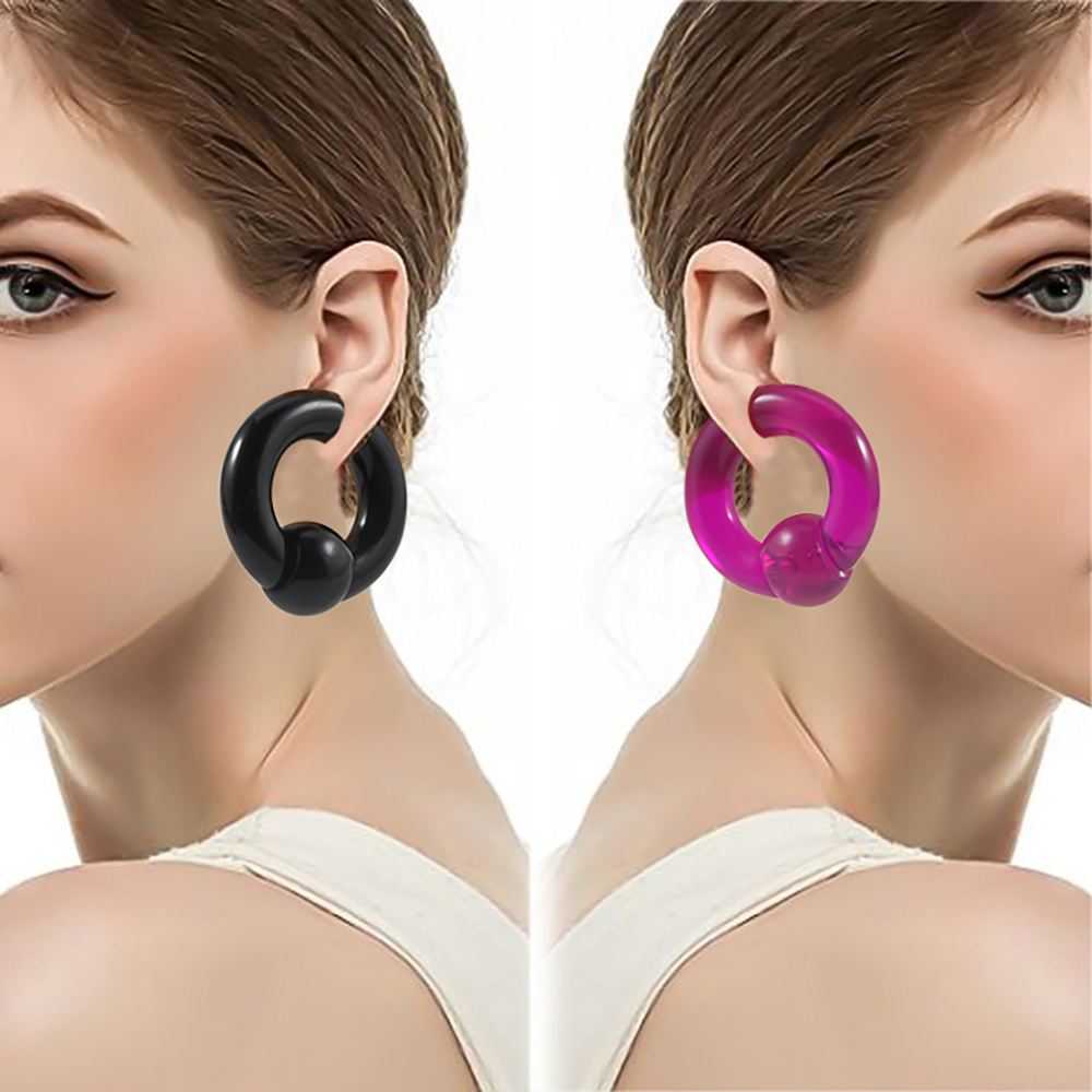 2/1 шт. красочные акриловые BC – обзор и цена Body Jewelry Gauge Sizes