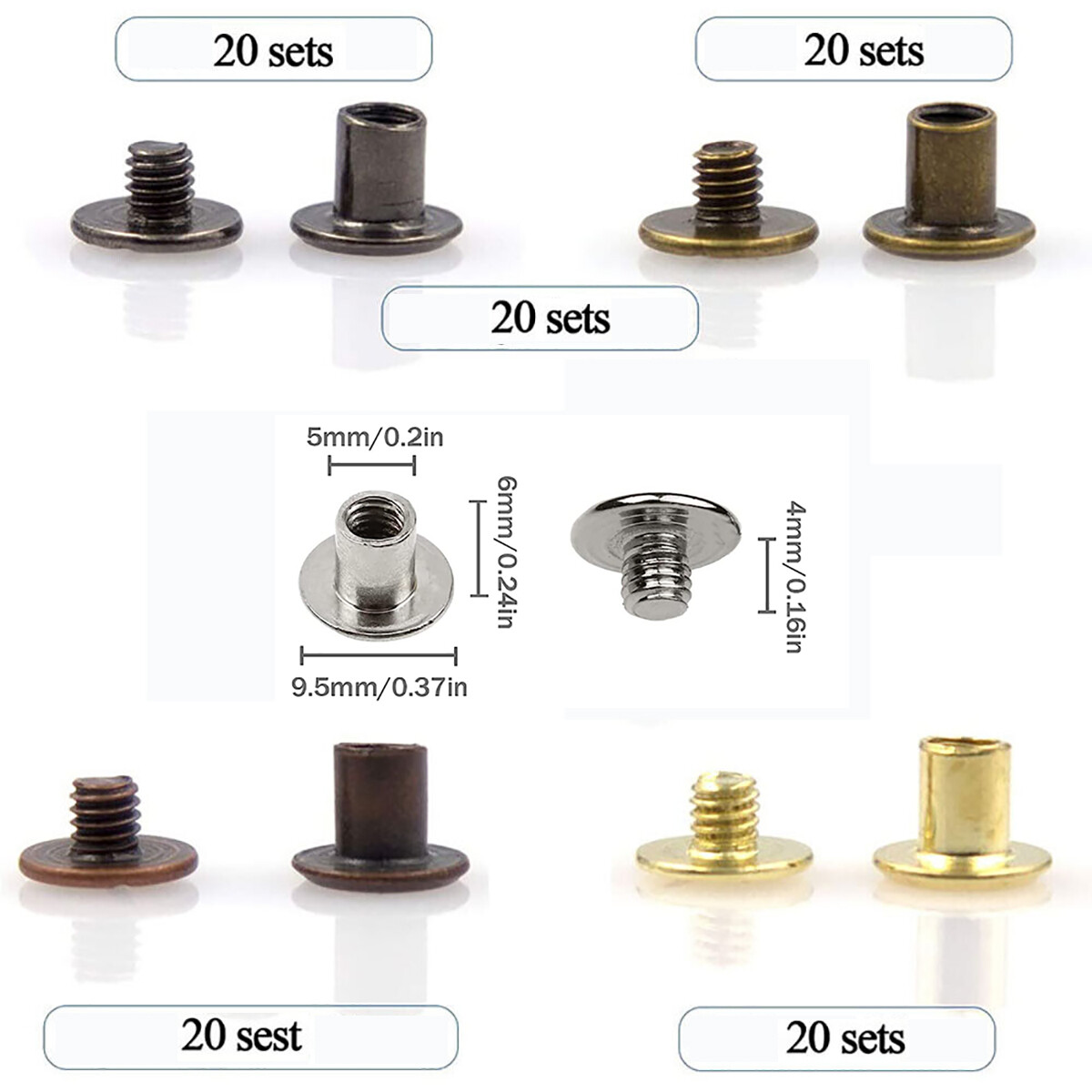 100 комплектов винтов M4 M5 Ch – обзор и цена Body Jewelry Chicago