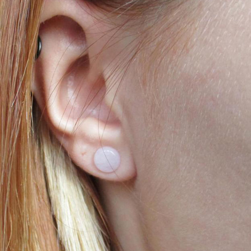 2 шт. розовый кварц органическ – обзор и цена Body Jewelry Gauge Sizes