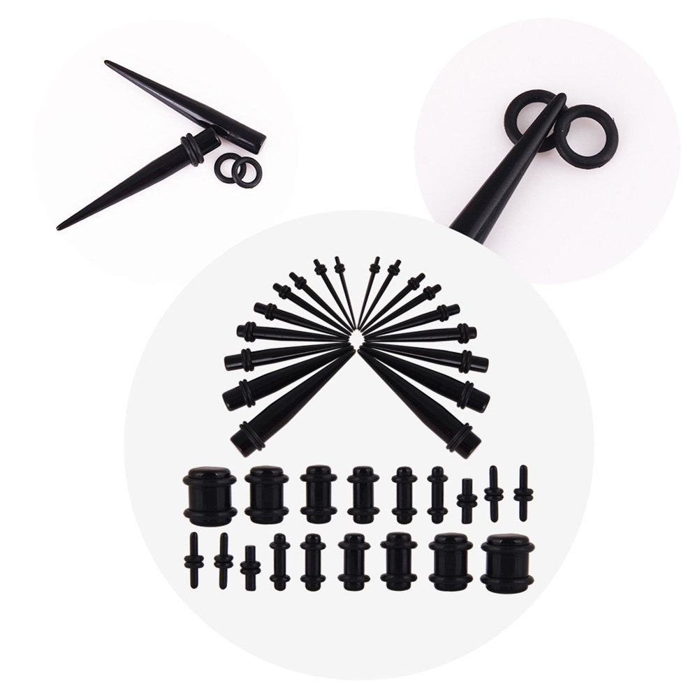 Набор из 36 предметов: коничес – обзор и цена Body Jewelry Gauge Sizes
