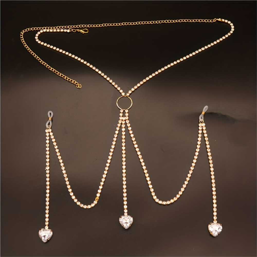 Изысканная модная блестящая же – обзор и цена Body Jewelry Bra