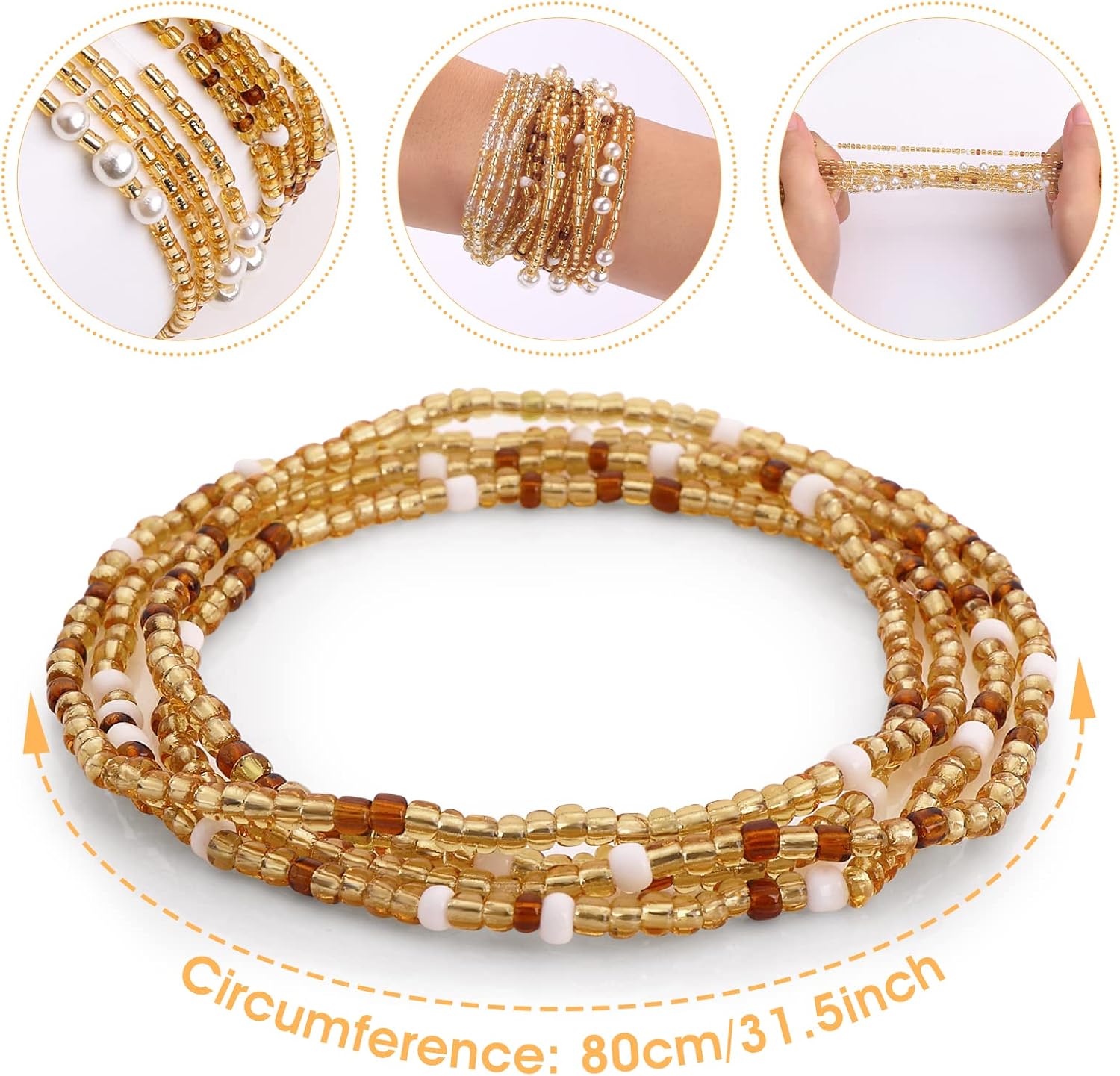 Бусины для талии для женщин, э – обзор и цена Body Jewelry For Sale