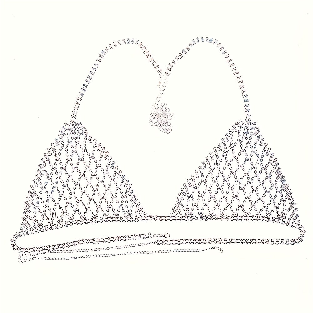 Персонализированный сверкающий – обзор и цена Body Jewelry Bra