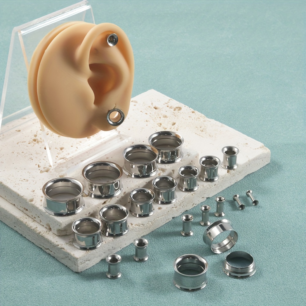 1 пара/12 пар, набор, беруши с – обзор и цена Body Jewelry Gauge Sizes