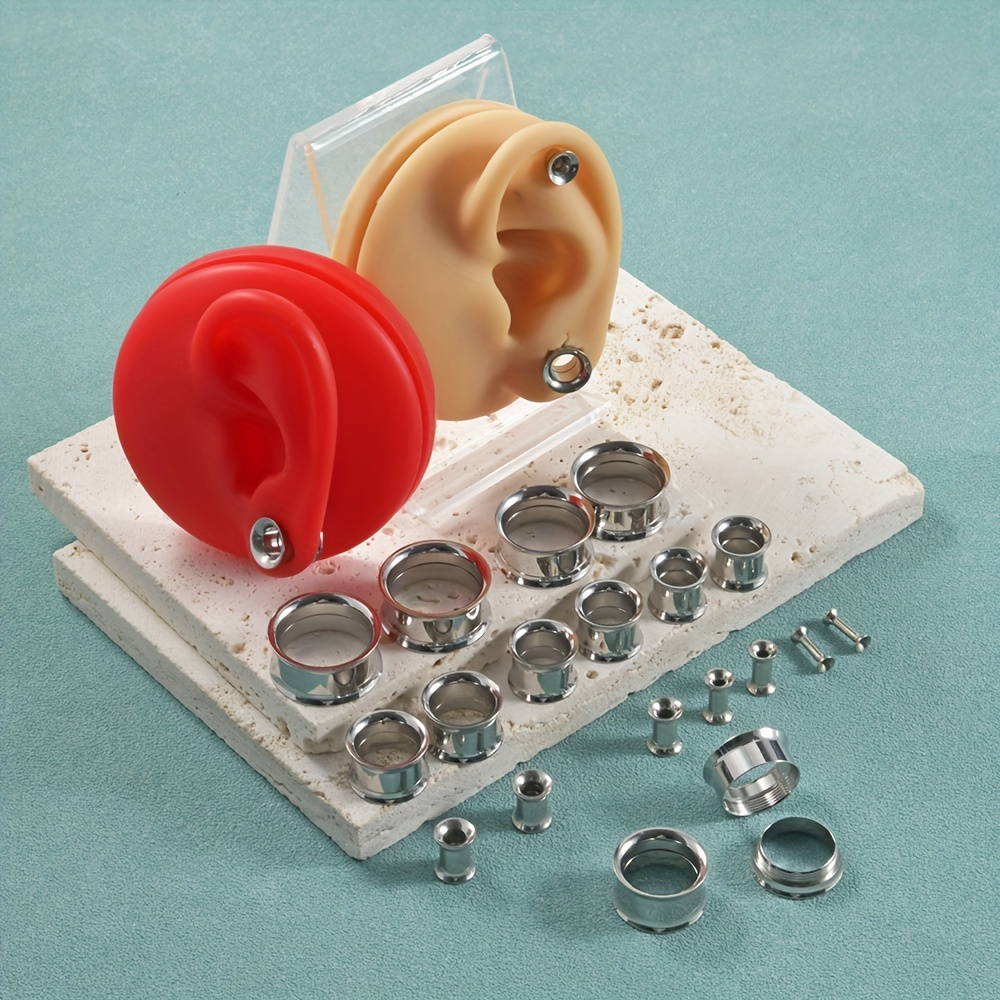 1 пара/12 пар, набор, беруши с – обзор и цена Body Jewelry Gauge Sizes