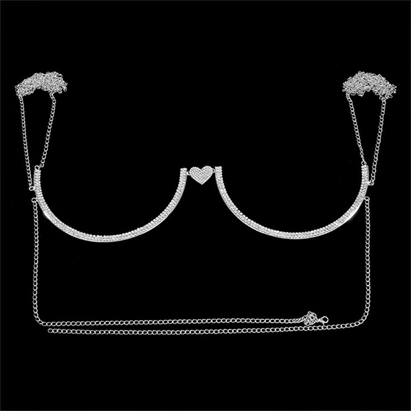 Stonefans Сердце Горный Хруста – обзор и цена Body Jewelry Bra
