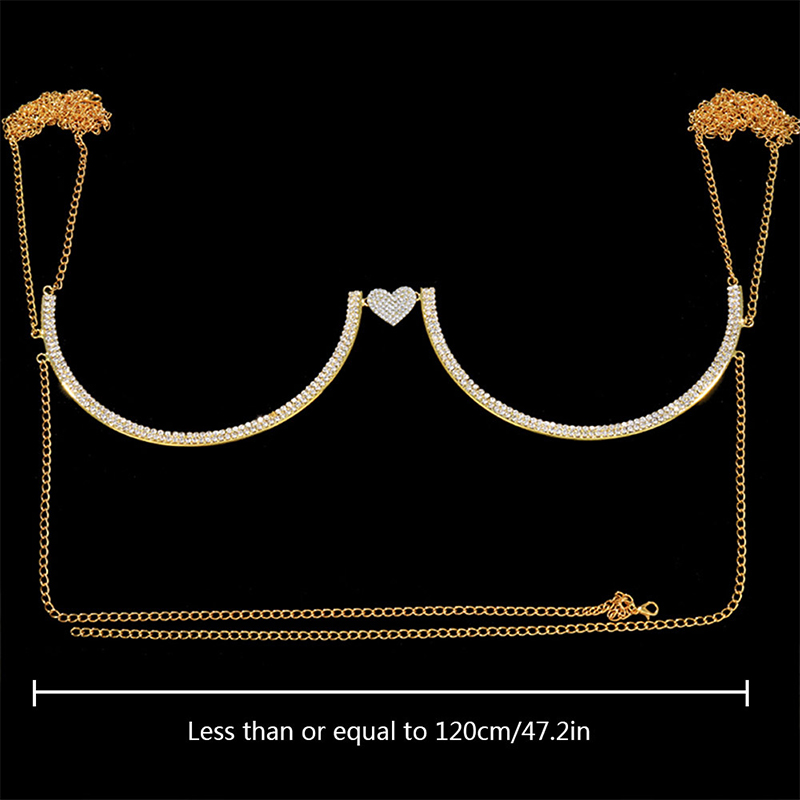 Stonefans Сердце Горный Хруста – обзор и цена Body Jewelry Bra